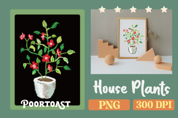 Download Houseplants Crayon Clipart - Premium Resources