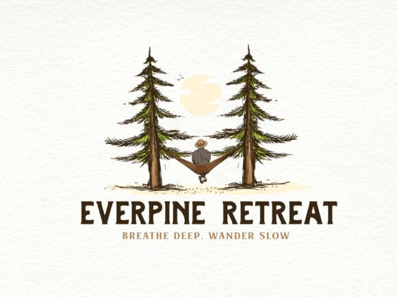 Download Pine Tree Vintage Logo - Tree Collection