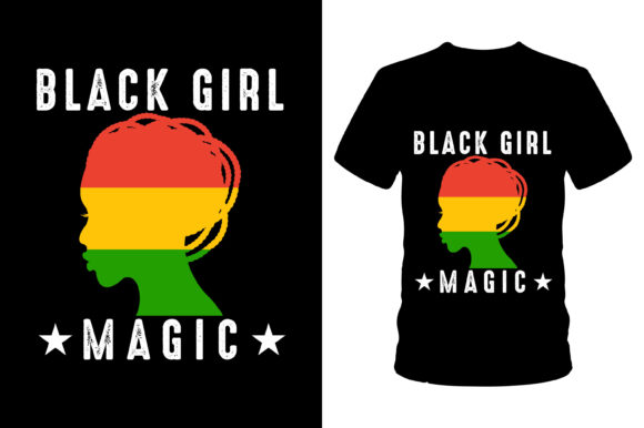 Download Black Girl Magic Illustration Tshirt - Magic illustration Collection